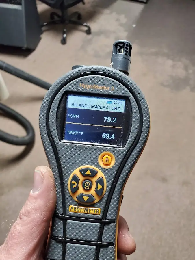Moisture meter humidity assessment for Fire & Smoke Damage Restoration in Corte Madera
